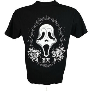 Ice Nine Kills x Scream Ghostface Mask Unisex S Shirt Trinity of Terror Tattoo